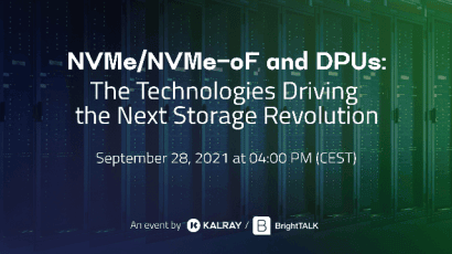 Kalray Storage Webinar_NVMe-NVMe-oF-DPU